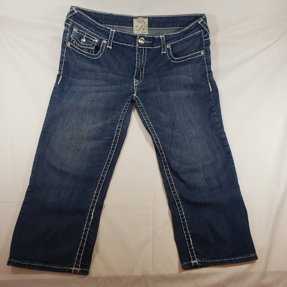 L.A. Idol Dark Blue Ankle Jeans